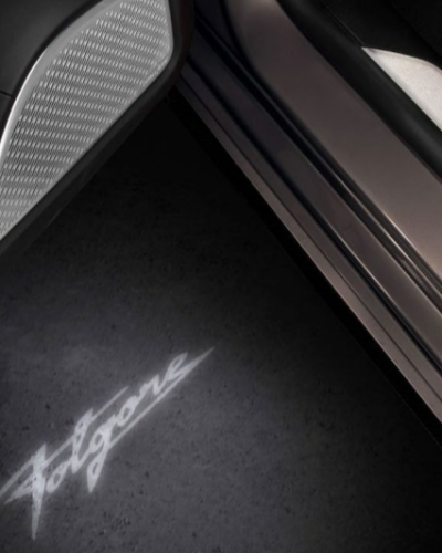 Maserati Courtesy Lights With Folgore Logo