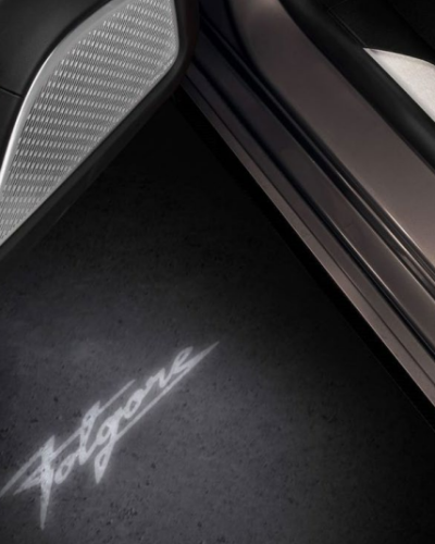 Maserati Courtesy Lights With Folgore Logo